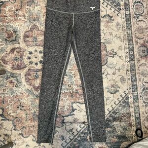 Gray Leggings victoria secret with dog logo